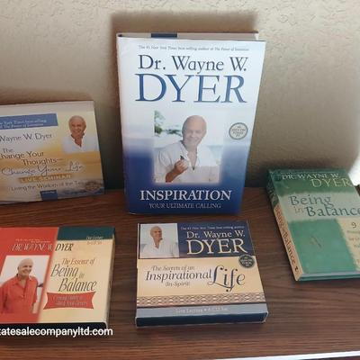 Dr. Wayne Dyer Self-Help Book & Audio Collection