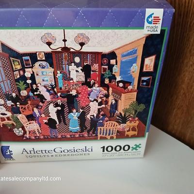 Lot of 8 Assorted Jigsaw Puzzles – 100 to 1000 Pieces - a few still sealed!