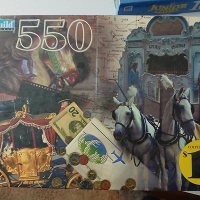 Lot of 8 Assorted Jigsaw Puzzles – 100 to 1000 Pieces - a few still sealed!