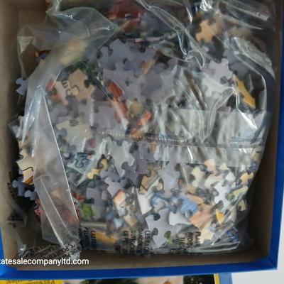 Lot of 8 Assorted Jigsaw Puzzles – 100 to 1000 Pieces - a few still sealed!