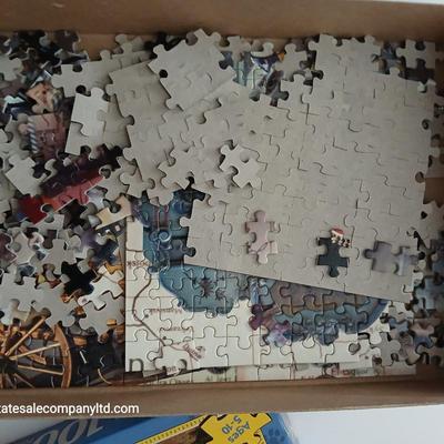 Lot of 8 Assorted Jigsaw Puzzles – 100 to 1000 Pieces - a few still sealed!