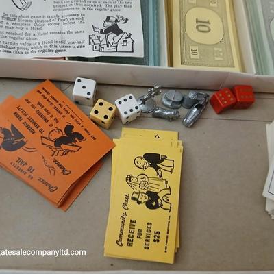 Vintage Board Games Lot – Pictionary, Monopoly, LIFE & More