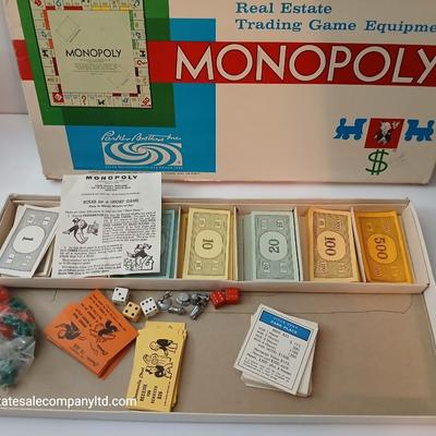 Vintage Board Games Lot – Pictionary, Monopoly, LIFE & More