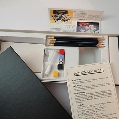 Vintage Board Games Lot – Pictionary, Monopoly, LIFE & More