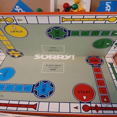 Classic Family Game Lot – Sorry!, Chutes and Ladders, UNO