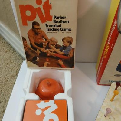 Vintage Games & Puzzles Lot – Dominoes, Bingo, Cribbage & More