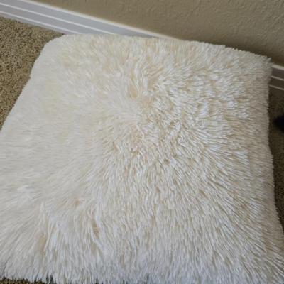 Decorative Pillow Trio & Floral Throw Blanket