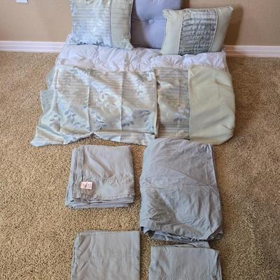 Mainstays, Down comforter Elegant Bedding Set – with matching throw pillows and sheet set Queen sized