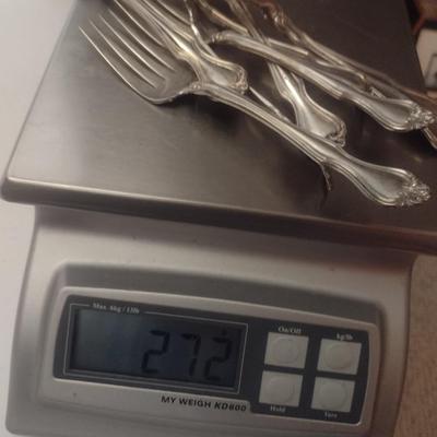 Sterling Silver Flatware 272 grams