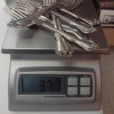 Sterling Silver Flatware 377 grams