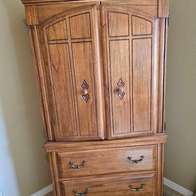 Heirloom Traditions Solid Wood Armoire