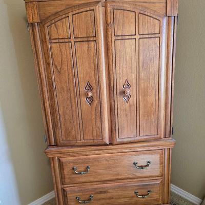 Heirloom Traditions Solid Wood Armoire