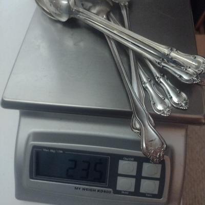 Sterling Silver Flatware 235 grams