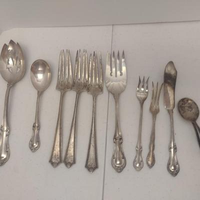 Sterling Silver Flatware 367 grams