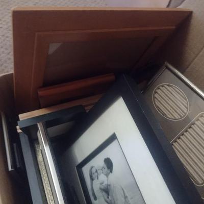Collection of Picture Frames Various Sizes and Styles