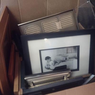 Collection of Picture Frames Various Sizes and Styles