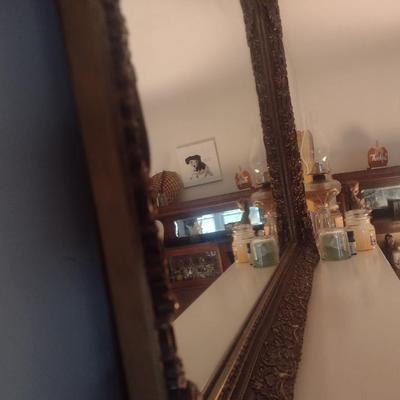 Large Framed Wall Mirror