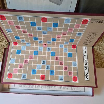 Vintage Board Game Lot – Scrabble, Backgammon & Battleship