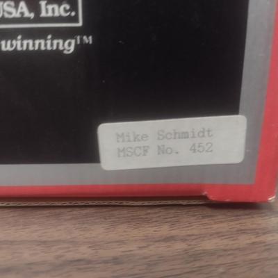 Gartlan Mike Schmidt Small No. 452 Baseball Figurine with Box and COA