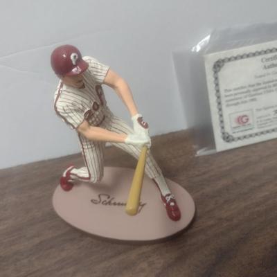 Gartlan Mike Schmidt Small No. 452 Baseball Figurine with Box and COA