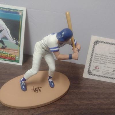 Gartlan George Brett Small No. Club 181 Baseball Figurine with Box and COA