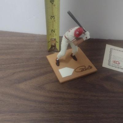 Gartlan Pete Rose Small No. 1256 Baseball Figurine with Box and COA