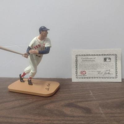 Gartlan Ted Williams 'The Kid' Small No. 1319 Baseball Figurine with Box and COA