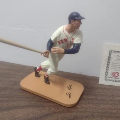 Gartlan Ted Williams 'The Kid' Small No. 1319 Baseball Figurine with Box and COA