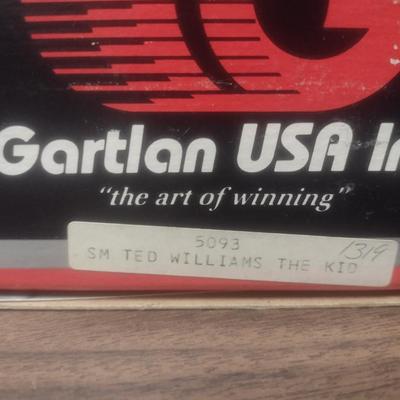 Gartlan Ted Williams 'The Kid' Small No. 1319 Baseball Figurine with Box and COA