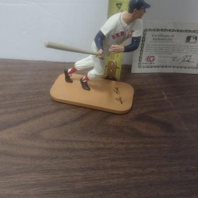 Gartlan Ted Williams 'The Kid' Small No. 1319 Baseball Figurine with Box and COA
