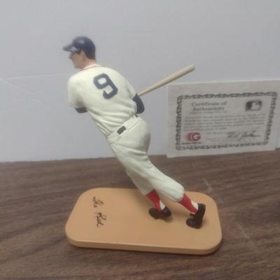 Gartlan Ted Williams 'The Kid' Small No. 1327 Baseball Figurine with Box and COA