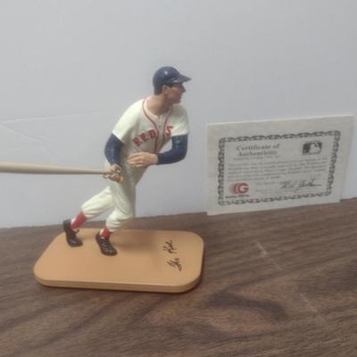 Gartlan Ted Williams 'The Kid' Small No. 1327 Baseball Figurine with Box and COA