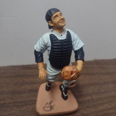 Gartlan Yogi Berra Small No. 1108 Baseball Figurine with Box and COA