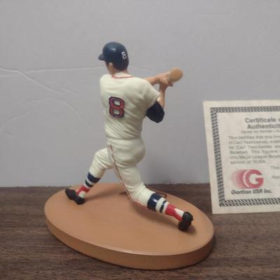 Gartlan Carl Yazstremski Small No. 1173 Baseball Figurine with Box and COA