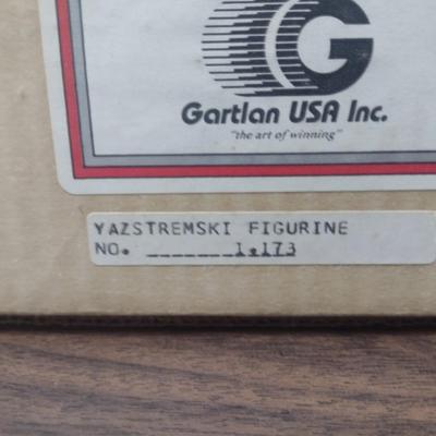 Gartlan Carl Yazstremski Small No. 1173 Baseball Figurine with Box and COA