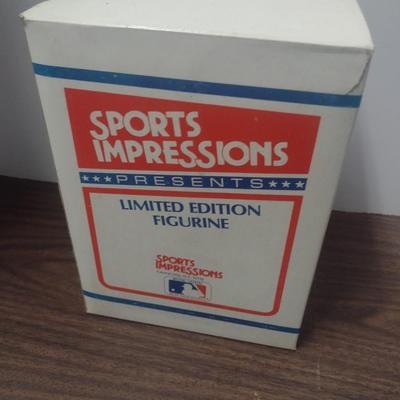 Sports Impressions Nolan Ryan 5000 Strikeouts Baseball Figurine with Box and COA