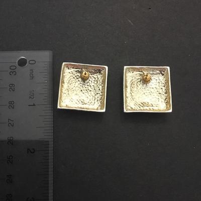 Vintage Square earrings