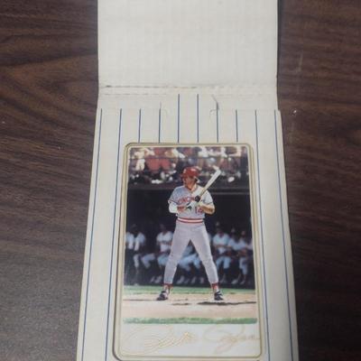 Armstrong Pro Pete Rose Porcelain Baseball Card 1985