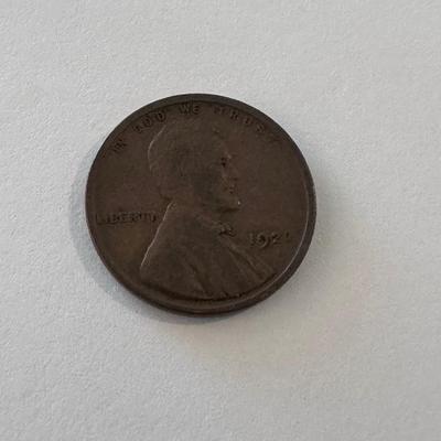 1920 Circulated wheat penny
