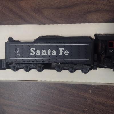 Vintage Tyco Santa Fe Steam Engine with Tender 'Mikado' in Original Box HO Scale