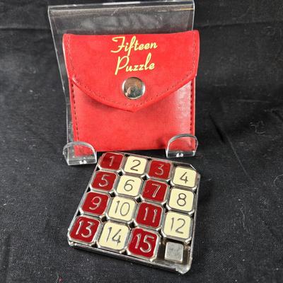 Vintage All Metal Slide Puzzle