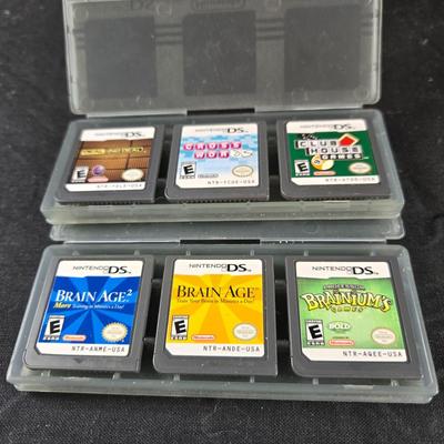 Group of 6 Nintendo DS "Brain Age Series"