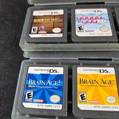 Group of 6 Nintendo DS "Brain Age Series"