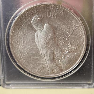 4 Silver Peace Dollars Coins 1922 1923 1924 1925 Lot #452