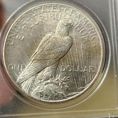4 Silver Peace Dollars Coins 1922 1923 1924 1925 Lot #452