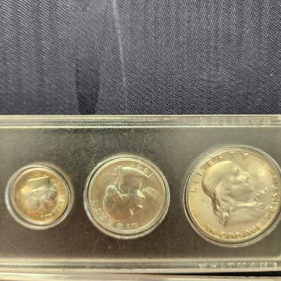 1959 1963 1964 US Coins Sets Silver .50 .25 .10