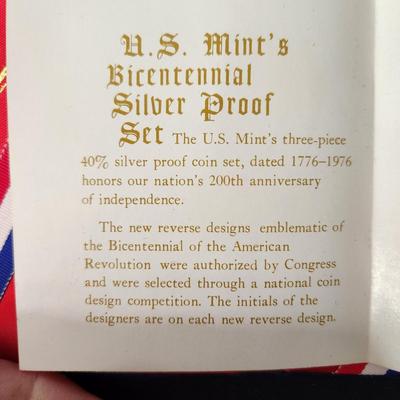 1976 United States Bicentennial Silver Proof set