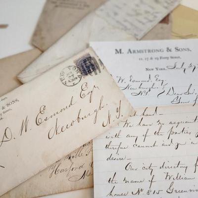 Gathering of Very Vintage Correspondence