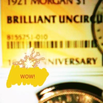 1921 Morgan dollar