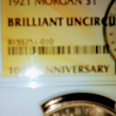 1921 Morgan dollar